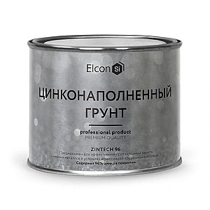 Грунт-эмаль Elcon Zintech 96% Ццинконаполненная 1 кг