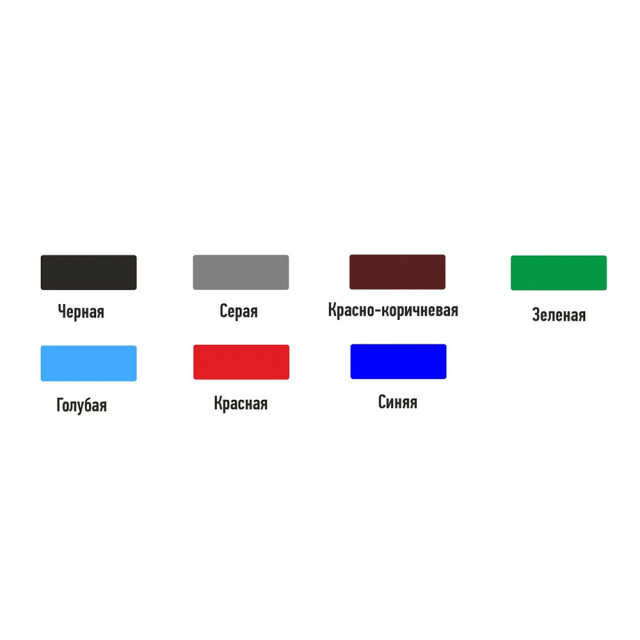 Грунт-эмаль Lida по ржавчине быстросохнущая черная 1 л