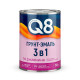 Грунт-эмаль Formula Q8 3 в 1 черная 0.8 кг