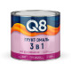 Грунт-эмаль Formula Q8 3 в 1 черная 1.8 кг