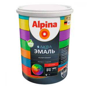 Эмаль Alpina Аква акриловая глянцевая База 3 2.35 л