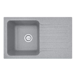 Мойка кухонная AV Engineering AV770490AGRA Art серый из искусственного камня 770*475 мм