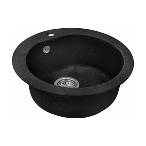 Мойка кухонная AV Engineering AV510000GBKA Gold черный из искусственного камня 505*505 мм