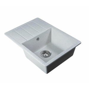 Мойка кухонная AV Engineering AVE615440SLA Mista серебро из искусственного камня 615*440 мм