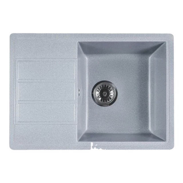 Мойка кухонная AV Engineering AVE615440SLA Mista серебро из искусственного камня 615*440 мм
