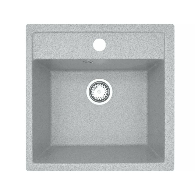 Мойка кухонная AV Engineering AV505515SGRA Star серый из искусственного камня 510*505 мм