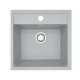 Мойка кухонная AV Engineering AV505515SGRA Star серый из искусственного камня 510*505 мм