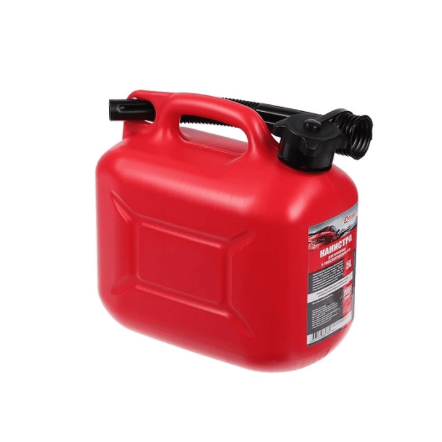 Канистра для топлива 3ton Profi с крышкой и лейкой 5 л