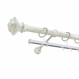 Наконечник Delfa Бостон СН-25-017-33 белое золото 2 шт