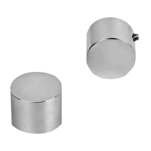 Наконечник Delfa Кофу СН-25-299-29 хром матовый 2 шт