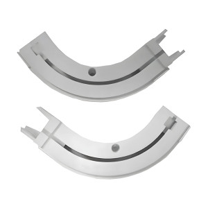 Наконечник пластмассовый Delfa СП-030-1Л белый 2 шт