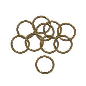 Кольцо для металлического карниза Delfa СФ25-400-24 золото антик 25 мм 10 шт