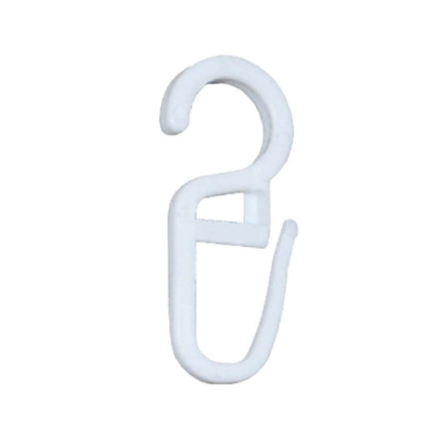 Крючок Delfa С28.5.01.00.100 белый 100 шт