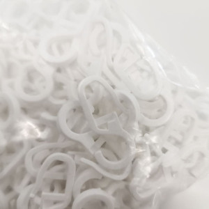 Крючок Delfa С28.5.01.00.100 белый 100 шт