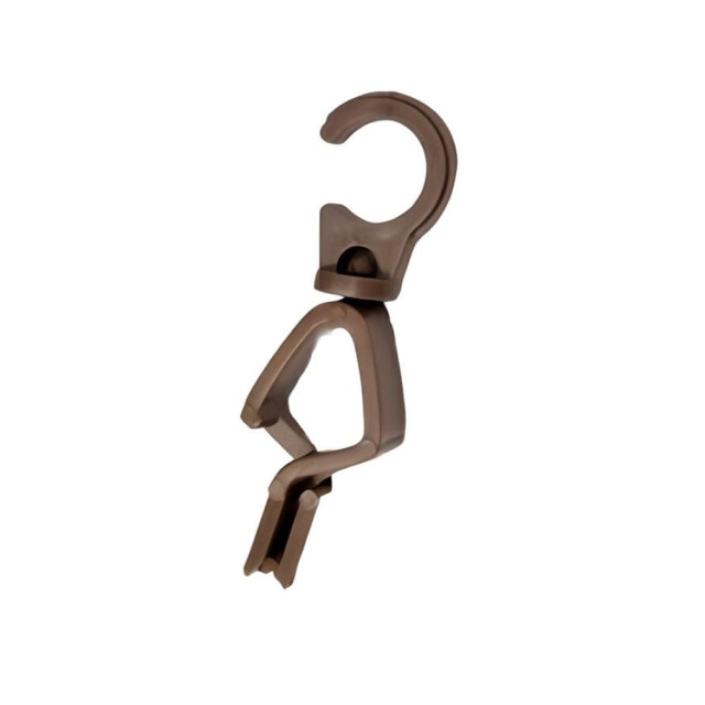 Крючок Delfa СЗ28.5.01.17.100 коричневый 100 шт