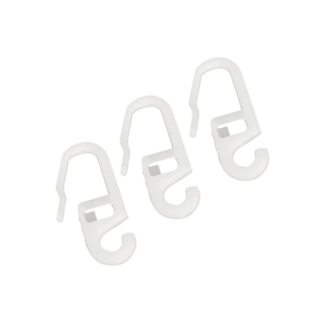 Крючок Delfa СФ16.5.01.00.020 белый 20 шт