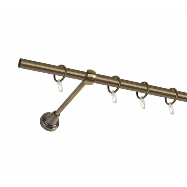 Карниз металлический Delfa СМ-2401/200/1Р золото антик 2 м