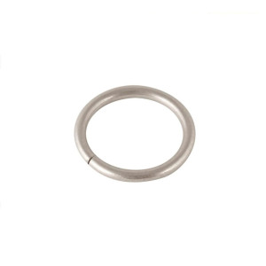 Кольцо металлическое к карнизу Ас Форос простое сатин 16 мм 10 шт