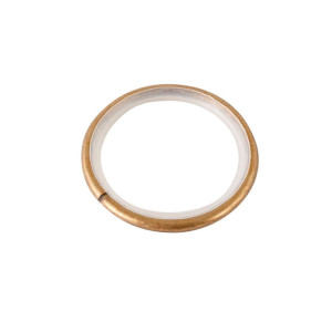 Кольцо металлическое к карнизу Ас Форос бесшумное антик 25 мм 10 шт