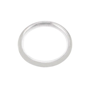 Кольцо к карнизу Ас Форос бесшумное белое 19 мм 10 шт