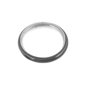 Кольцо к карнизу Ас Форос бесшумное черное 19 мм 10 шт