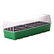 Мини-парник InGreen ING60001F пластмассовый 12 ячеек зеленый 400*174*130 мм