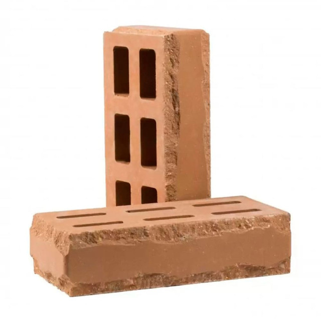 Кирпич облицовочный пустотелый тычковый РуБелЭко Зигзаг КСПЕ3-Ф латте