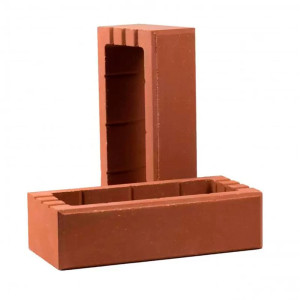 Блок для забора декоративный РуБелЭко ТБЛОК-П4 клинкер