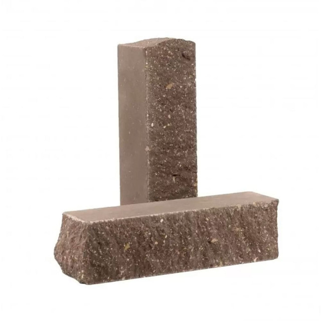 Кирпич облицовочный узкий полнотелый тычковый РуБелЭко КУЛТ6 графит