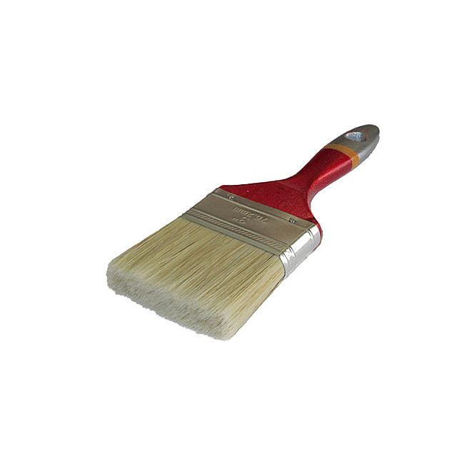 Кисть плоская Рошма Евро 0110-0001-30 натуральный ворс 3/75 мм