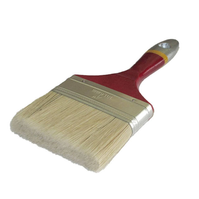 Кисть плоская Рошма Евро натуральный ворс 4