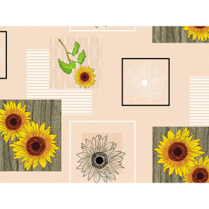 Клеенка столовая Perfecto Linea Deco 11-165190 нетканая основа с ПВХ покрытием 130 см