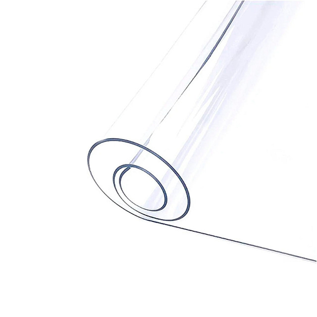 Клеенка столовая без основы PVC Cristal 0.8 мм 100 см