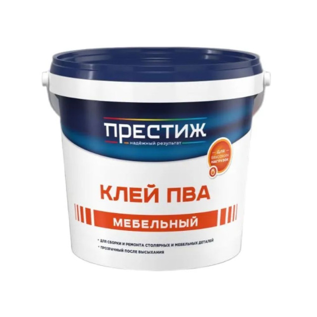Клей ПВА Престиж мебельный ведро 0.9 кг
