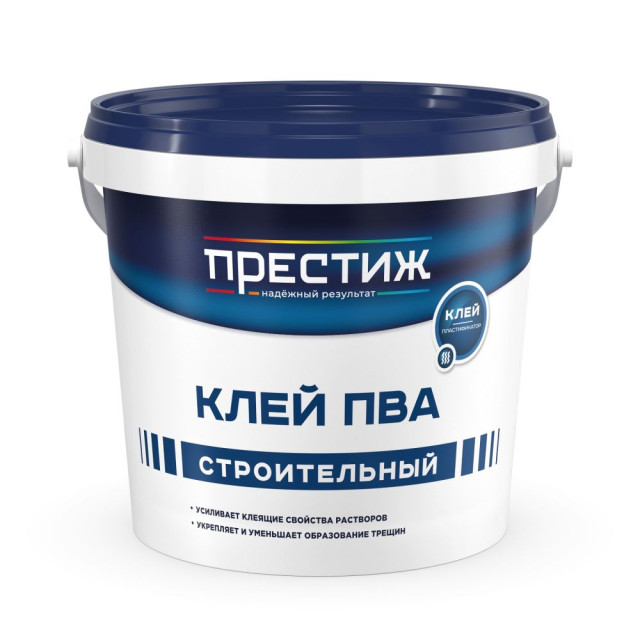 Клей ПВА Престиж строительный ведро 0.9 кг