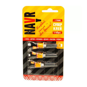 Супер клей Navr 3 в 1 3 гр