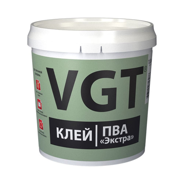 Клей ПВА VGT Экстра 6286 1 кг