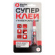 Супер-клей MasterTeks цианоакрилатный универсальный прозрачный 3 г