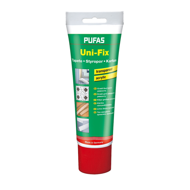 Клей Pufas Uni-Fix для быстрого ремонта 250 г