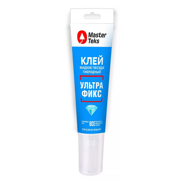 Клей Master Teks ProfiMaster ультрафикс прозрачный 80 мл