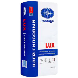 Клей для гипсокартона Тайфун LUX 30 кг