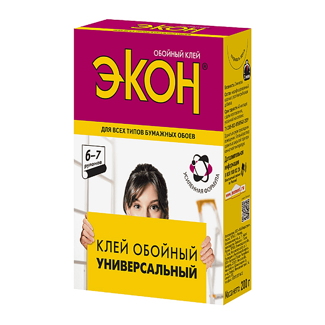 Клей обойный Экон 1312332 универсальный 200 г