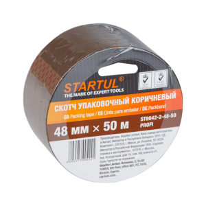 Скотч упаковочный Startul Profi ST9042-2-48-50 48 мм*50 м коричневый