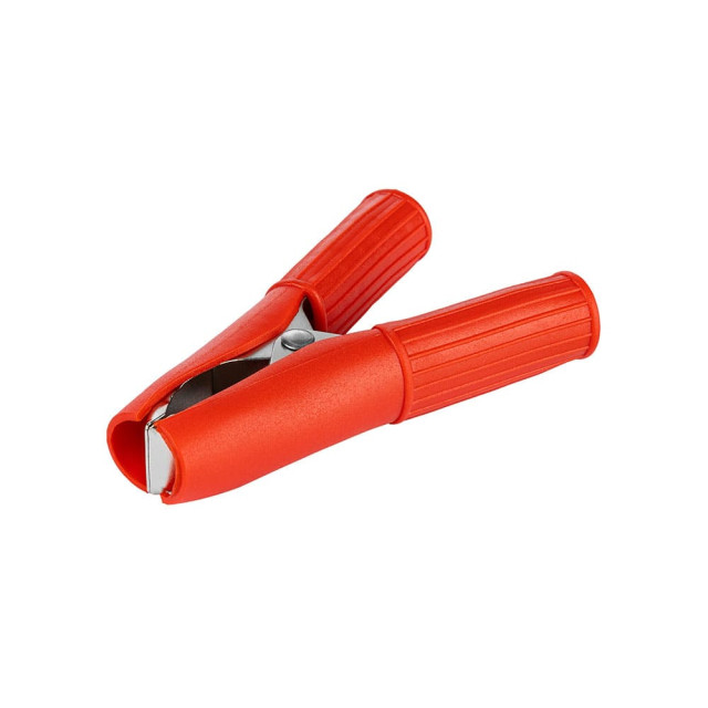Зажим крокодил TDM Electric ЗКИ SQ0541-0015 30А 75 мм в изоляции красный 10 шт