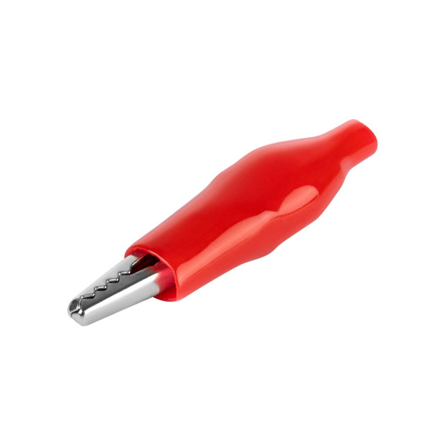 Зажим крокодил TDM Electric ЗКИ SQ0541-0003 5А 46 мм в изоляции красный 10 шт