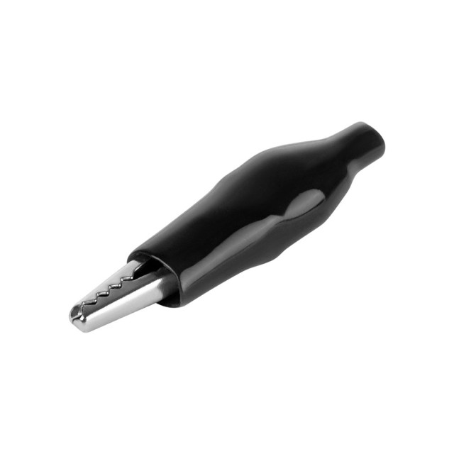 Зажим крокодил TDM Electric ЗКИ SQ0541-0004 5А 46 мм в изоляции черный 10 шт