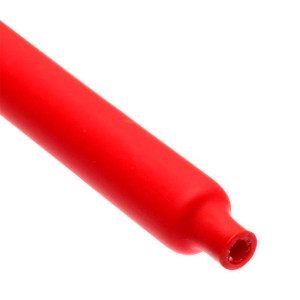 Трубка термоусадочная КВТ 84858 клеевая ТТК 3:1-3/1 красная КВТ