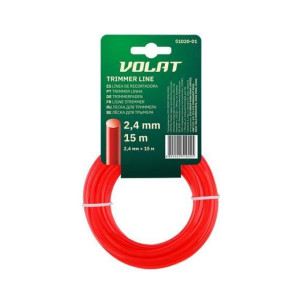 Леска Волат 51020-01 2.4 мм*15 м круглое сечение