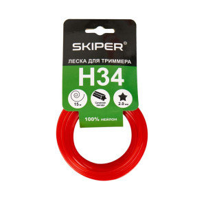 Леска Skiper H34 2 мм*15 м звездочка
