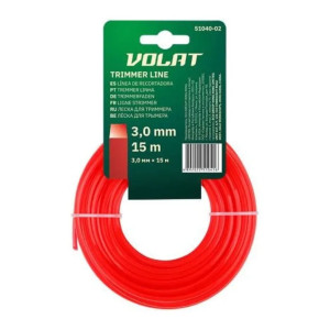 Леска Волат 51040-02 3 мм*15 м квадратное сечение